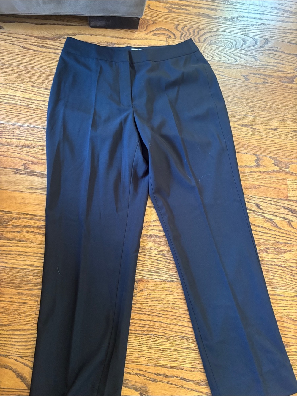 Chico's Black Straight-Leg Dress Trousers